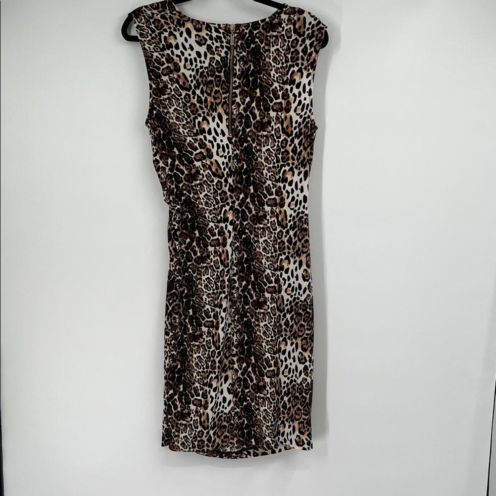Victorias Secret Leopard Print Sleeveless Dress Size Large - Picture 6 of 8